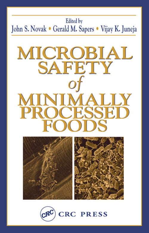 Book cover of Microbial Safety of Minimally Processed Foods