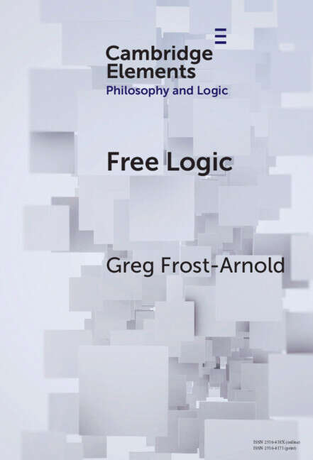 Book cover of Free Logic: A Generalization (Elements in Philosophy and Logic)