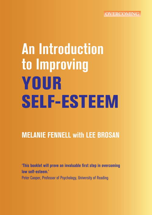 Book cover of An Introduction to Improving Your Self-Esteem