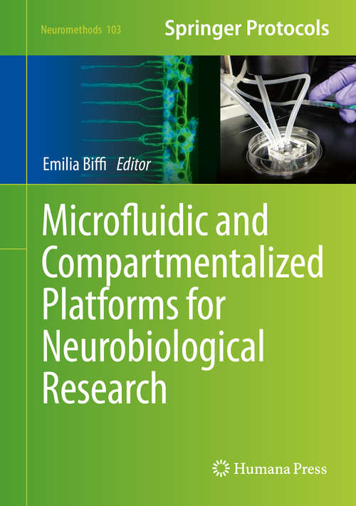 Book cover of Microfluidic and Compartmentalized Platforms for Neurobiological Research