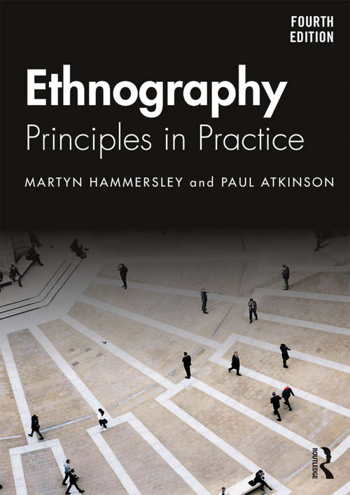Book cover of Ethnography: Principles in Practice (4)