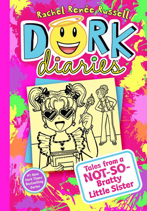 Book cover of Dork Diaries 16: Tales from a Not-So-Bratty Little Sister (Dork Diaries #16)