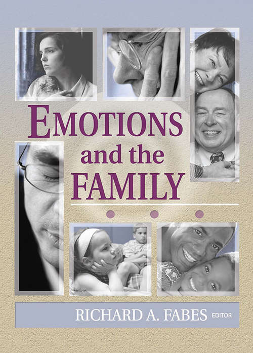 Book cover of Emotions and the Family