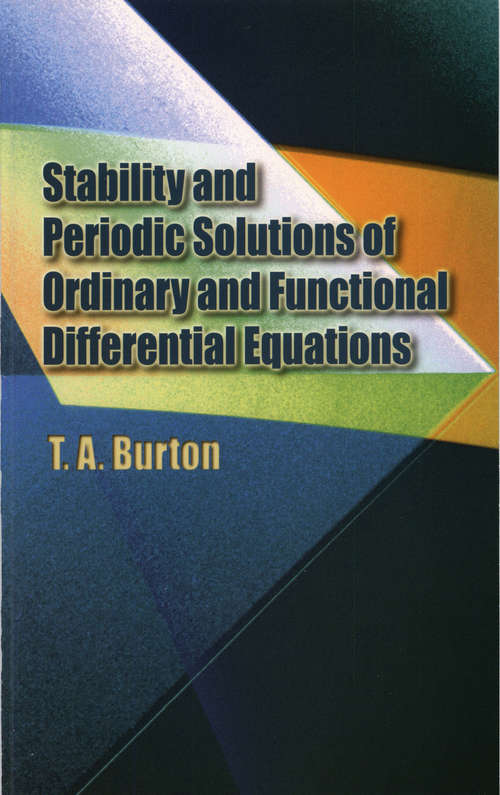 Book cover of Stability & Periodic Solutions of Ordinary & Functional Differential Equations