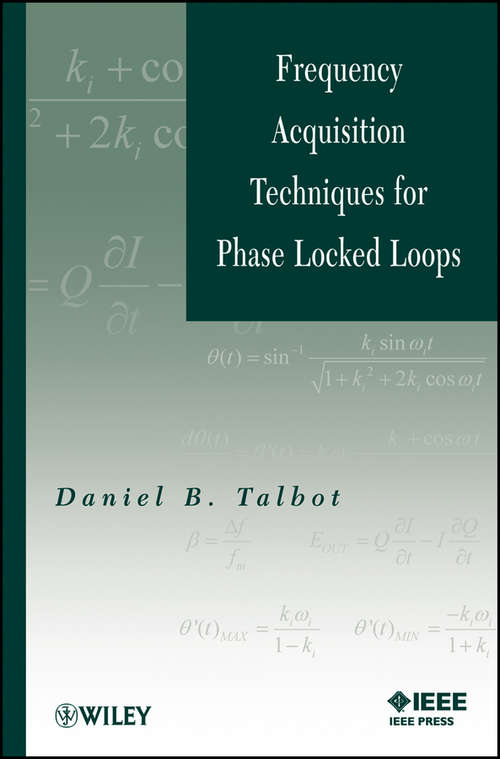 Book cover of Frequency Acquisition Techniques for Phase Locked Loops (Ieee Series On Digital And Mobile Communication Ser.)