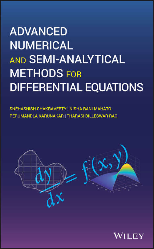 Book cover of Advanced Numerical and Semi-Analytical Methods for Differential Equations