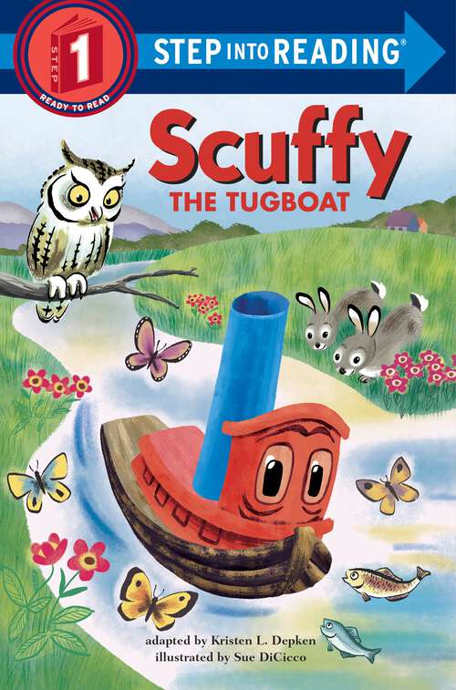 Book cover of Scuffy the Tugboat (Step into Reading)