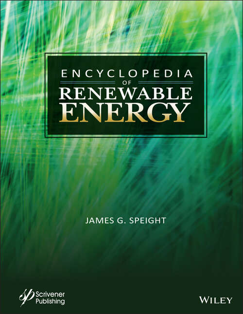 Book cover of Encyclopedia of Renewable Energy