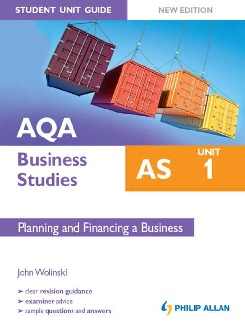 Book cover of AQA AS Business Studies: Student Unit Guide