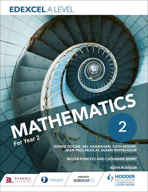 Book cover of Edexcel A Level Mathematics Year 2
