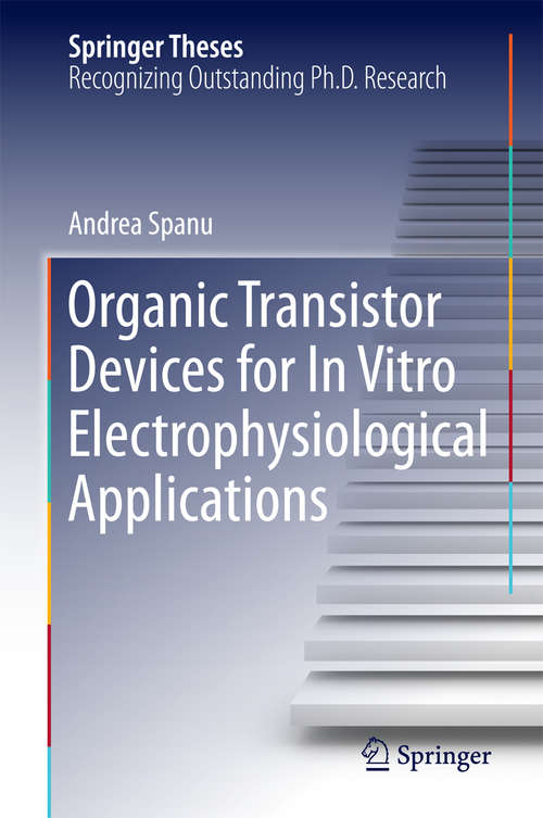 Book cover of Organic Transistor Devices for In Vitro Electrophysiological Applications