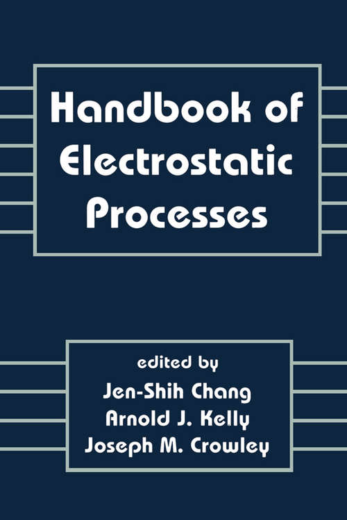 Book cover of Handbook of Electrostatic Processes (1)