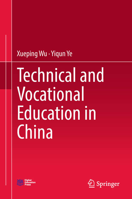 Book cover of Technical and Vocational Education in China