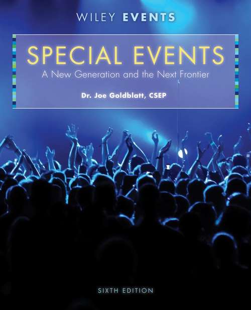 Book cover of Special Events: A New Generation and the Next Frontier