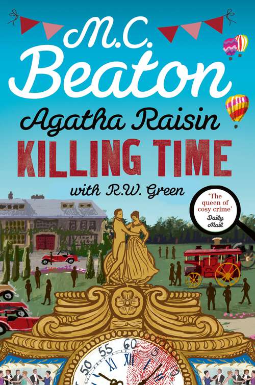 Book cover of Agatha Raisin: Killing Time (Agatha Raisin #146)