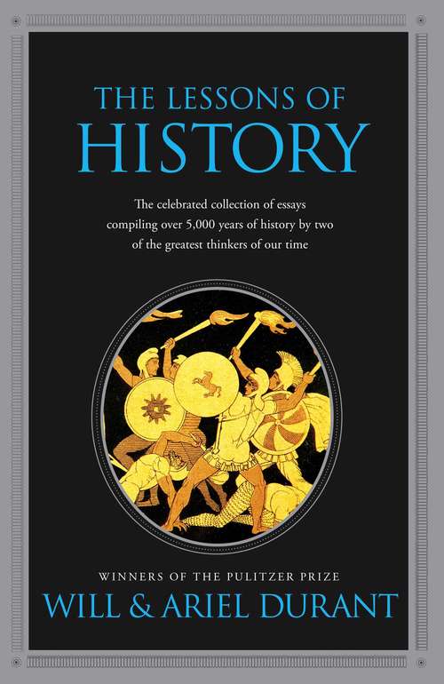 Book cover of The Lessons of History