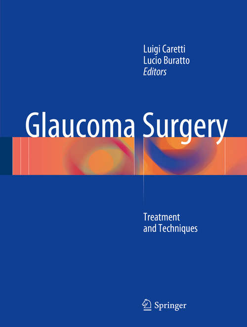 Book cover of Glaucoma Surgery