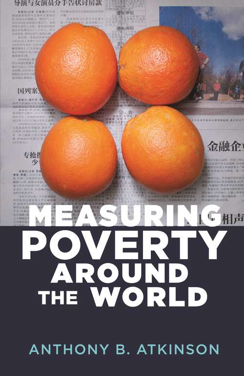 Book cover of Measuring Poverty around the World