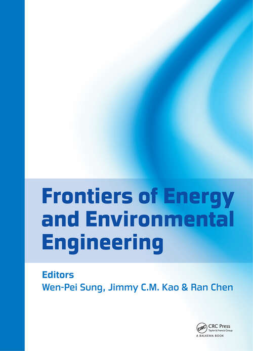 Book cover of Frontiers of Energy and Environmental Engineering (1)