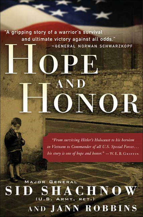Book cover of Hope and Honor: A Memoir Of A Soldier's Courage And Survival