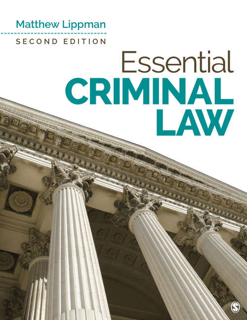 Book cover of Essential Criminal Law
