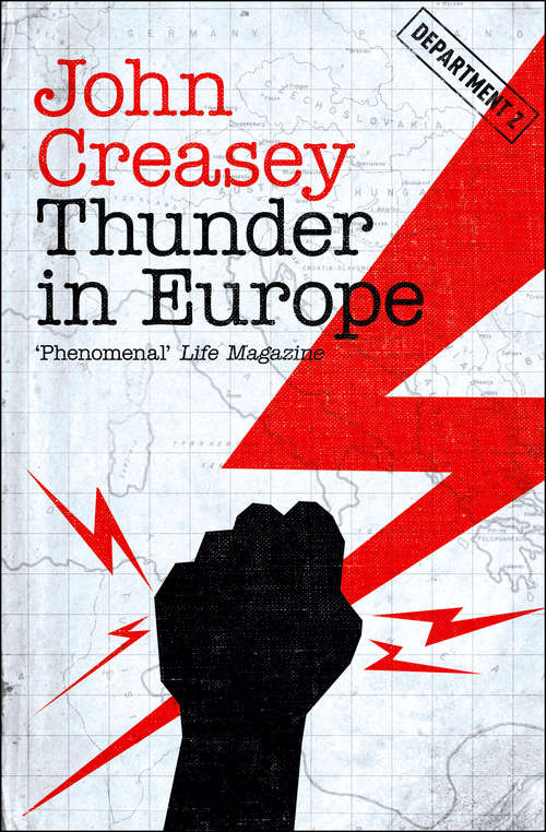 Book cover of Thunder in Europe (Digital Original) (Department Z: Vol. 6)