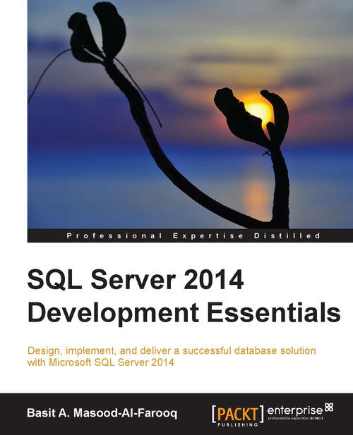 Book cover of SQL Server 2014 Development Essentials