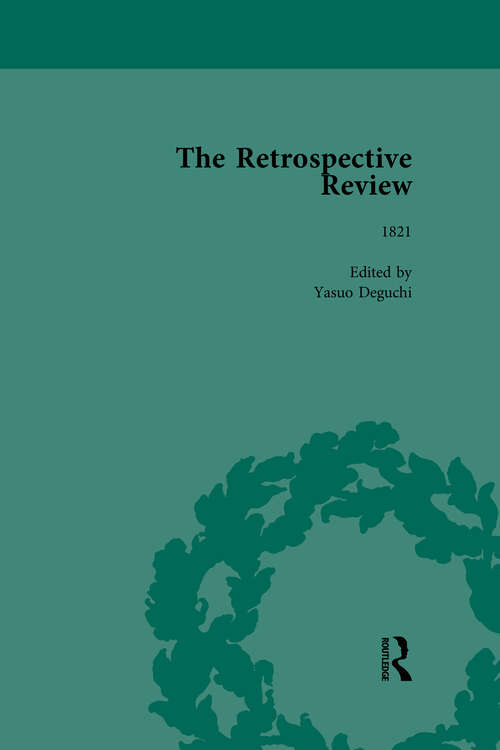 Book cover of The Retrospective Review Vol 4