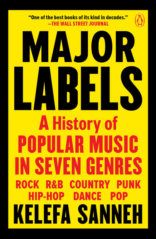 Book cover of Major Labels: A History of Popular Music in Seven Genres