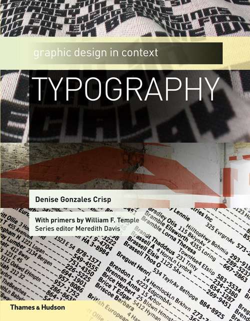 Book cover of Typography