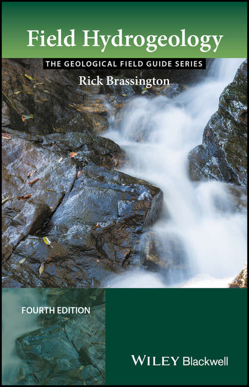 Book cover of Field Hydrogeology (4) (Geological Field Guide)