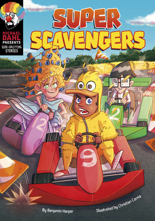 Book cover of Super Scavengers (Michael Dahl Presents: Side-Splitting Stories)