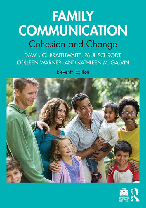 Book cover of Family Communication: Cohesion and Change