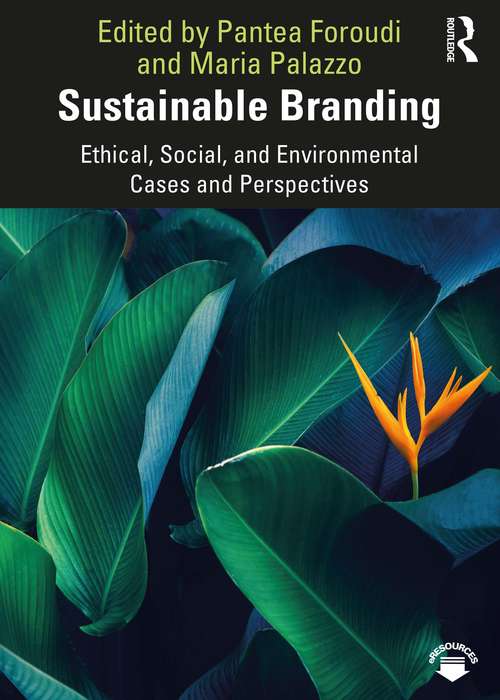Book cover of Sustainable Branding: Ethical, Social, and Environmental Cases and Perspectives