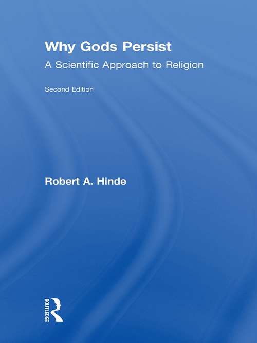 Book cover of Why Gods Persist: A Scientific Approach to Religion (2)