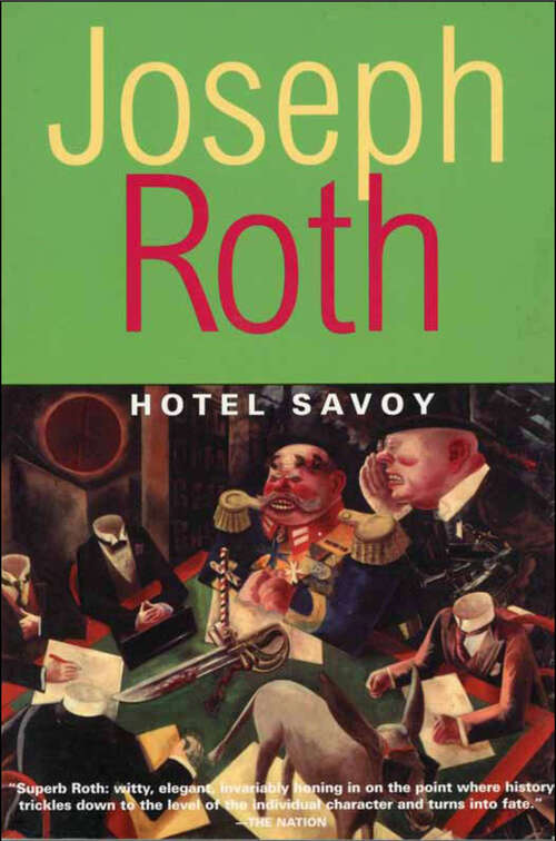 Book cover of Hotel Savoy