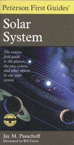 Book cover of Peterson's First Guide to the Solar System
