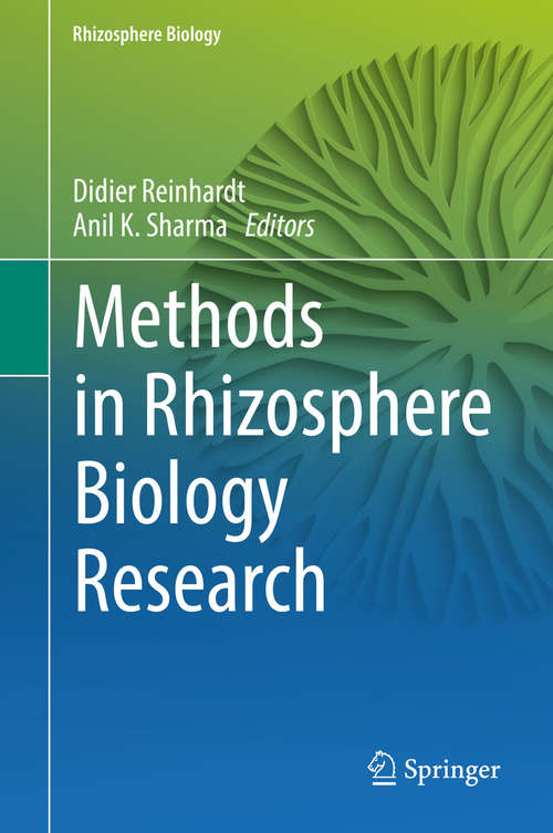Book cover of Methods in Rhizosphere Biology Research (1st ed. 2019) (Rhizosphere Biology)