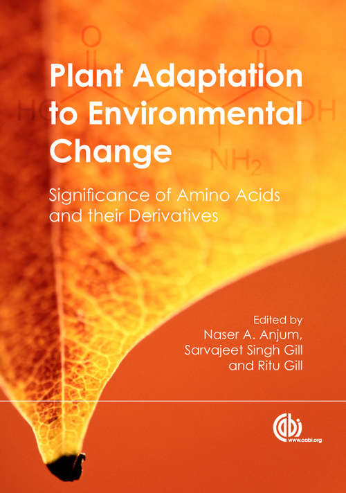 Book cover of Plant Adaptation to Environmental Change