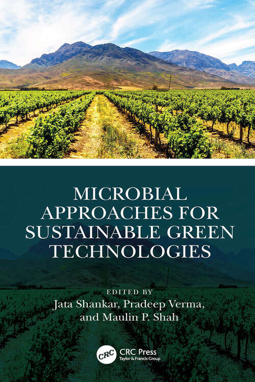 Book cover of Microbial Approaches for Sustainable Green Technologies