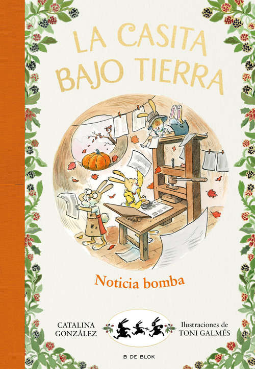 Book cover of ¡Noticia bomba! (La casita bajo tierra: Volumen 5)