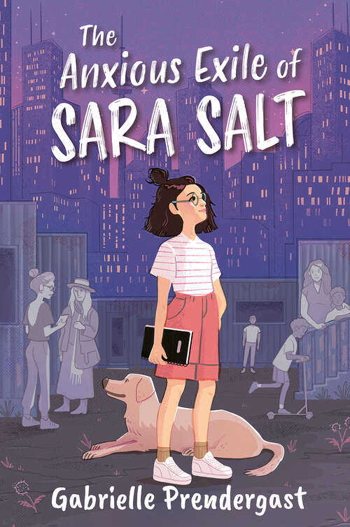 Book cover of The Anxious Exile of Sara Salt