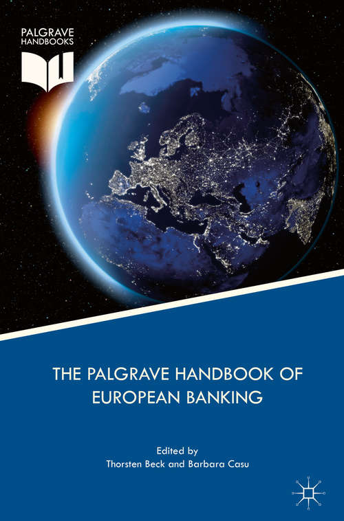 Book cover of The Palgrave Handbook of European Banking