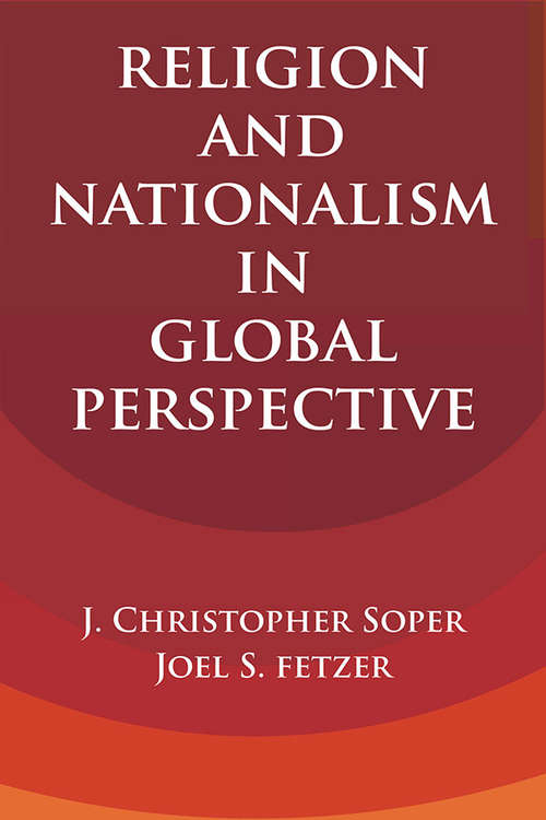 Book cover of Religion and Nationalism in Global Perspective (Cambridge Studies in Social Theory, Religion and Politics)