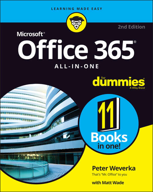 Book cover of Office 365 All-in-One For Dummies