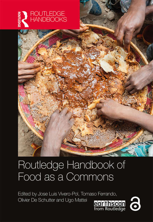 Book cover of Routledge Handbook of Food as a Commons