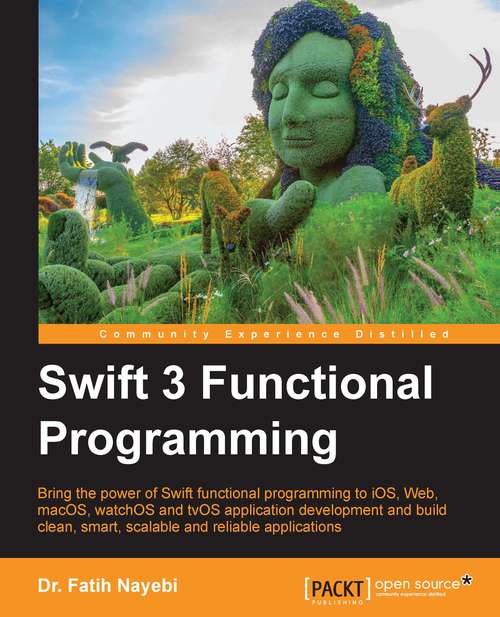 Book cover of Swift 3 Functional Programming