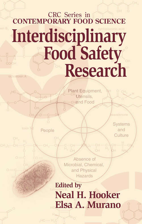 Book cover of Interdisciplinary Food Safety Research (Contemporary Food Science)