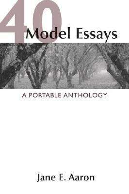 Book cover of 40 Model Essays: A Portable Anthology