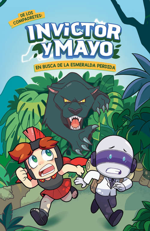 Book cover of Invictor y Mayo en busca de la esmeralda perdida